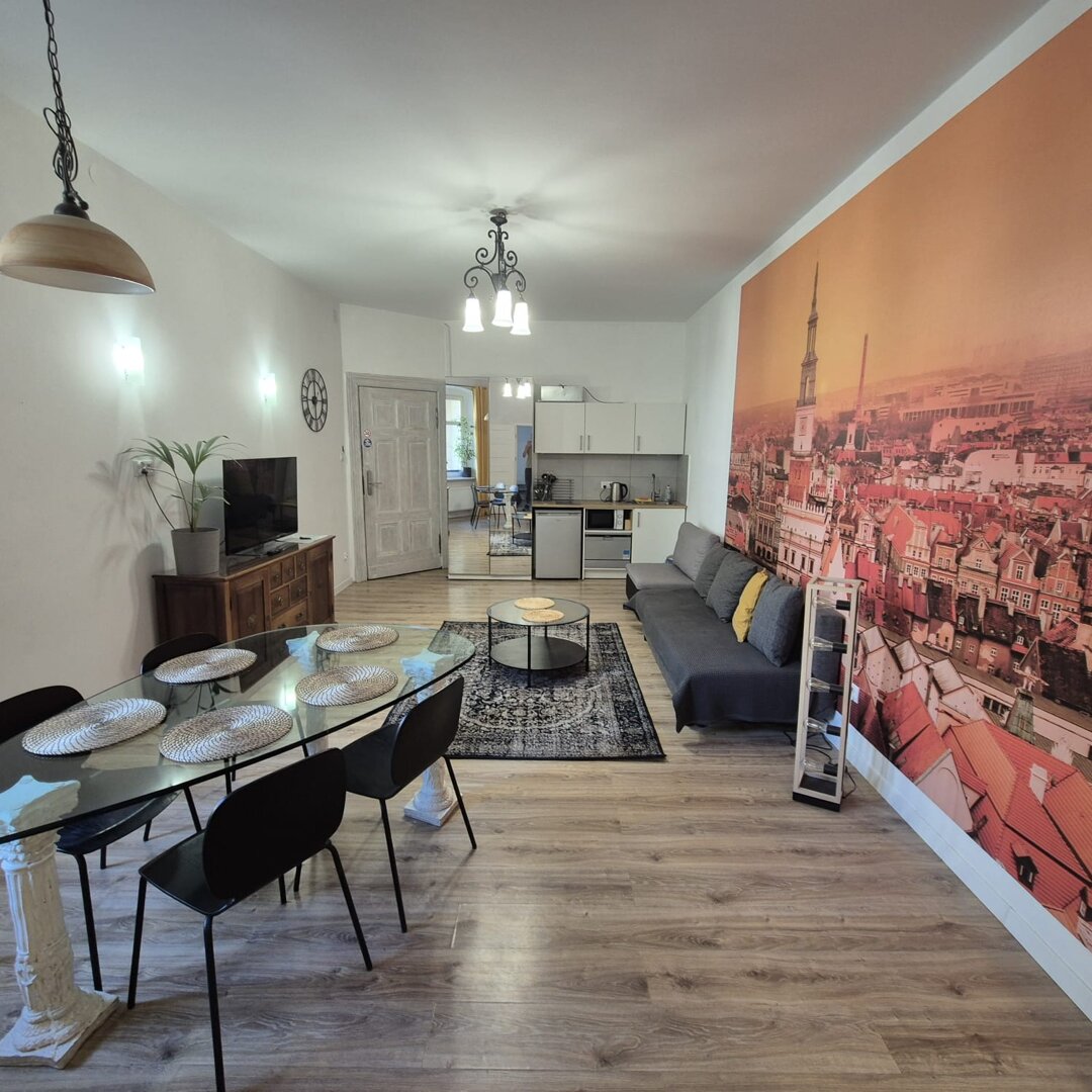 Apartament Rybaki 22/9B (salon z aneksem, sypialnia, łazienka)